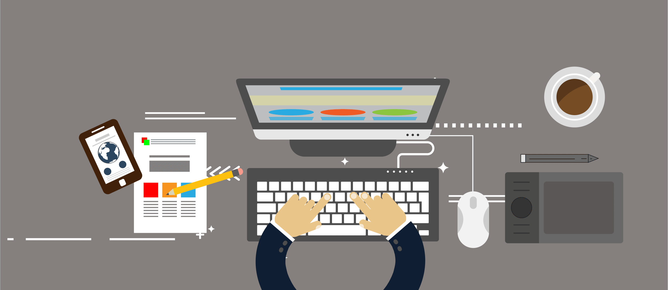 Footer image of man at desk